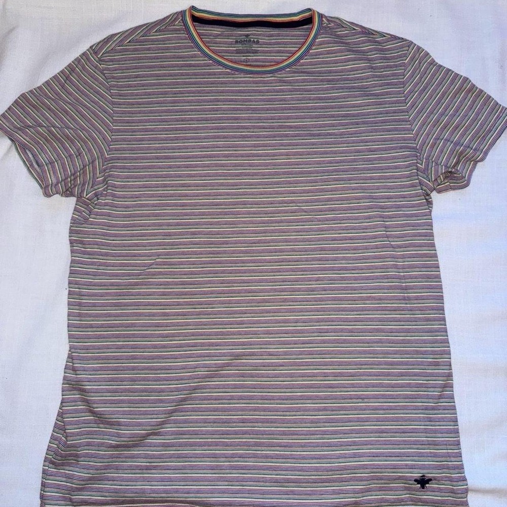 bombas rainbow stripe T-shirt